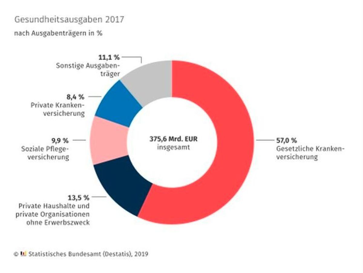 Grafik Gesundheitsausgaben 2017