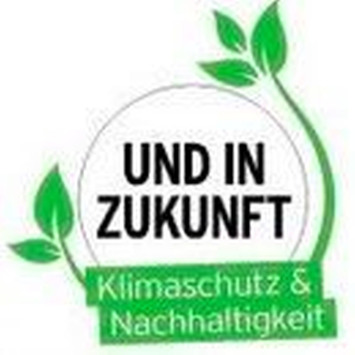 Logo UND IN ZUKUNFT Klimaschutz & Nachhaltigkeit